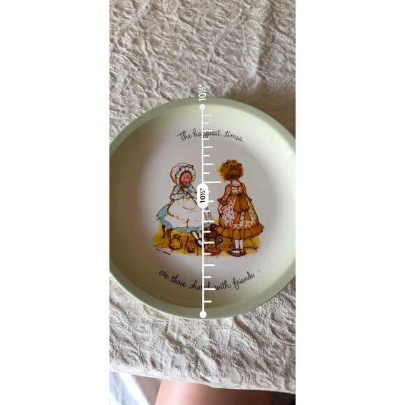 Holly Hobbie Collectors Edition Decorative Plate "The Happiest Times Vintage USA - Picture 12 of 12
